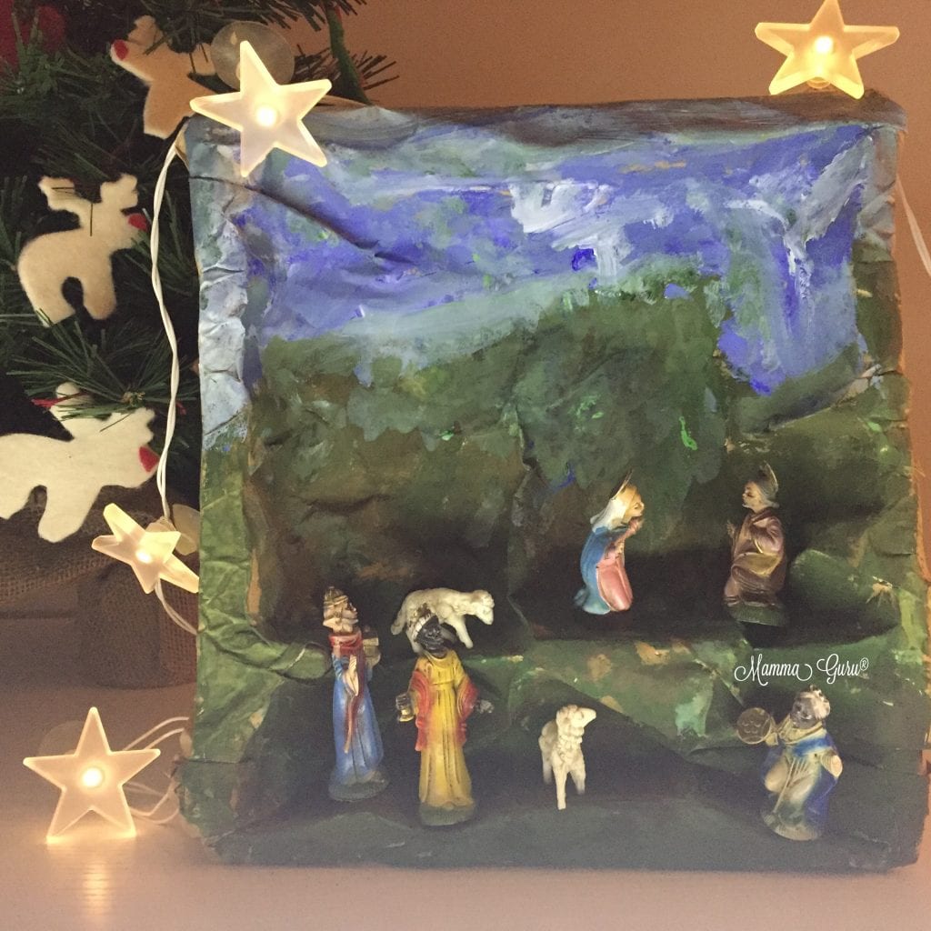 Presepe Fai Da Te Una Bellissima Attivita Creativa Da Fare Con I Bimbi Mamma Guru Consigli E Creazioni Green Per Donne Zen